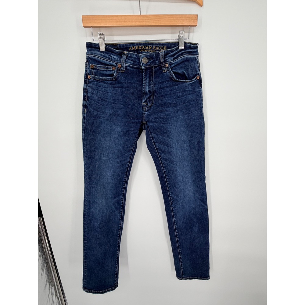 American Eagle Slim Jeans 28x32 Dark Wash Ne(X)t Level Flex Classic Casual